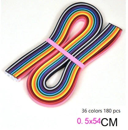 Vibrant gradient star origami paper set for creative crafting and DIY projects