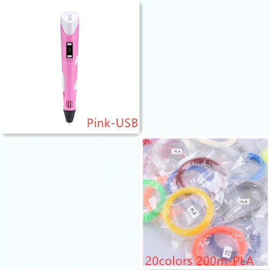 Versatile 3D Art Pen for Creative Painting and Drawing - Unleash Your Artistic Potential with Vibrant Colors and Precise Control