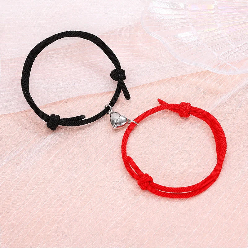 Hhomeenjoy Fashionable Magnetic Couple Bracelets - Stylish and Magnetic