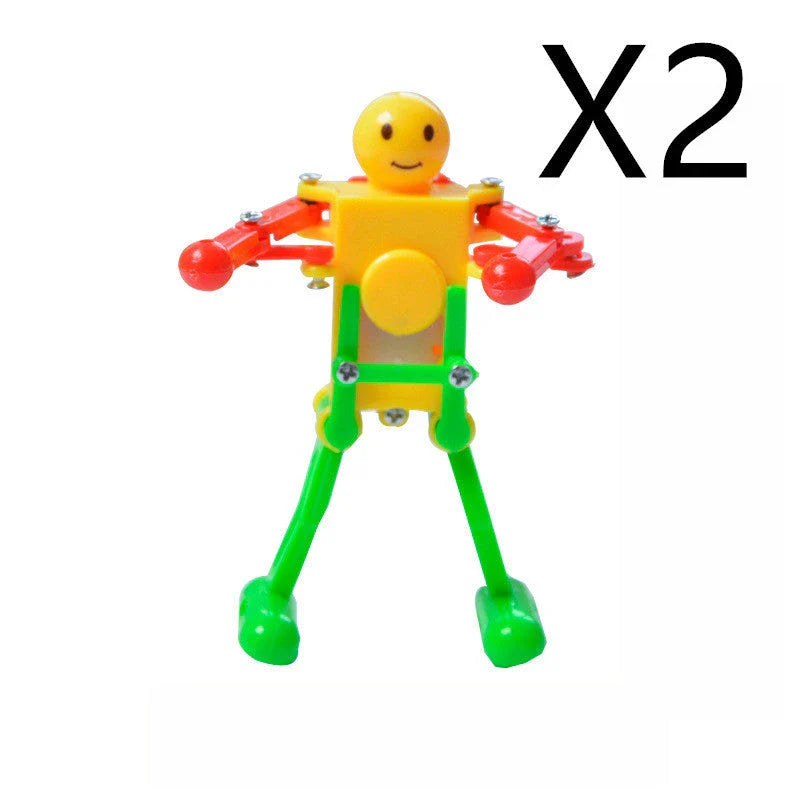Clockwork Dancing Robot - Entertaining Twist and Twirl Toy for Kids
