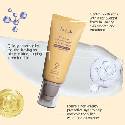 Mild Moisturising Protective Cream tube with hyaluronic acid and rice extract, 50g