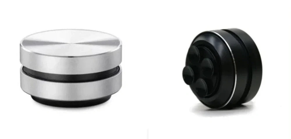 Bone conduction wireless Bluetooth speaker with magnetic base measuring 26mm height and 40mm diameter