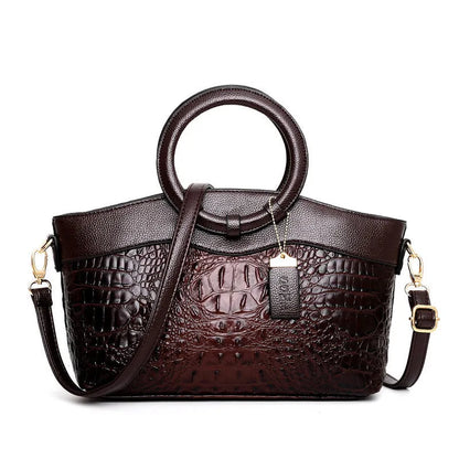 Fabric handbag with 31cm width, zipper compartments, and mobile phone bag in casual style