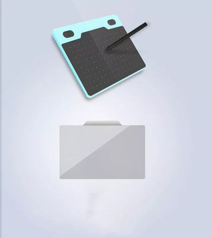 Ultralight graphic tablet with battery-free pen for Apple and other devices