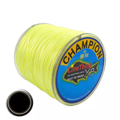 500m PE Dali Horse Braided Fishing Line with 8-weave construction for superior strength and sensitivity