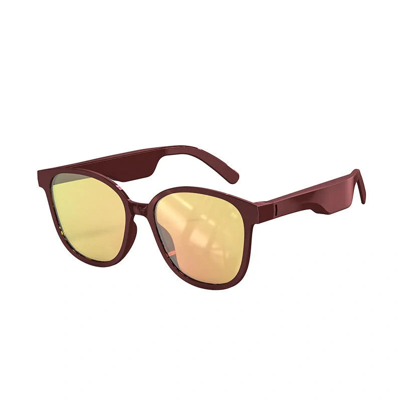 Bluetooth 5.0 smart sunglasses for sports and calls, waterproof and lightweight