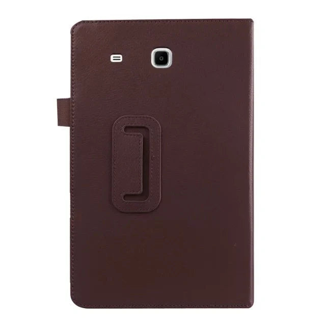 Samsung T560 9.6 inch flat leather protective case with foldable design in various colors