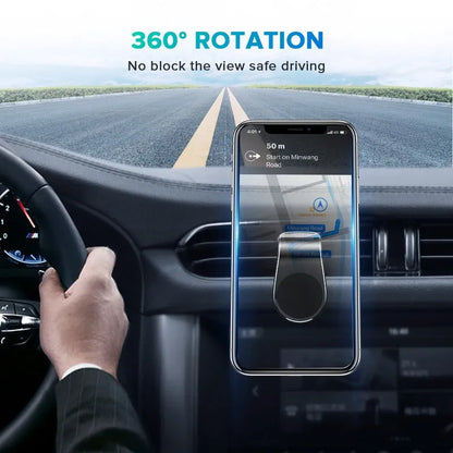 Adjustable rotation car bracket for power outlet phone mounting in black, gold, and silver colour options