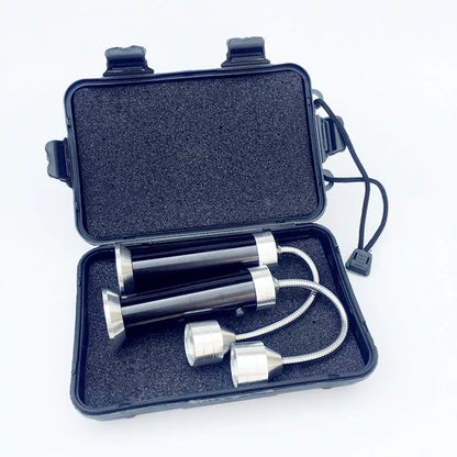 BBQ Grill Light with adjustable hose and magnetic base for hands-free grilling illumination