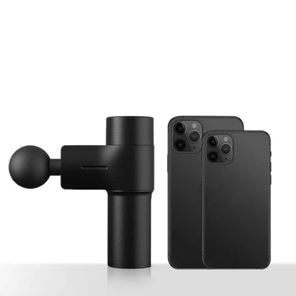 Portable USB rechargeable electric muscle relaxation massager in multiple colors