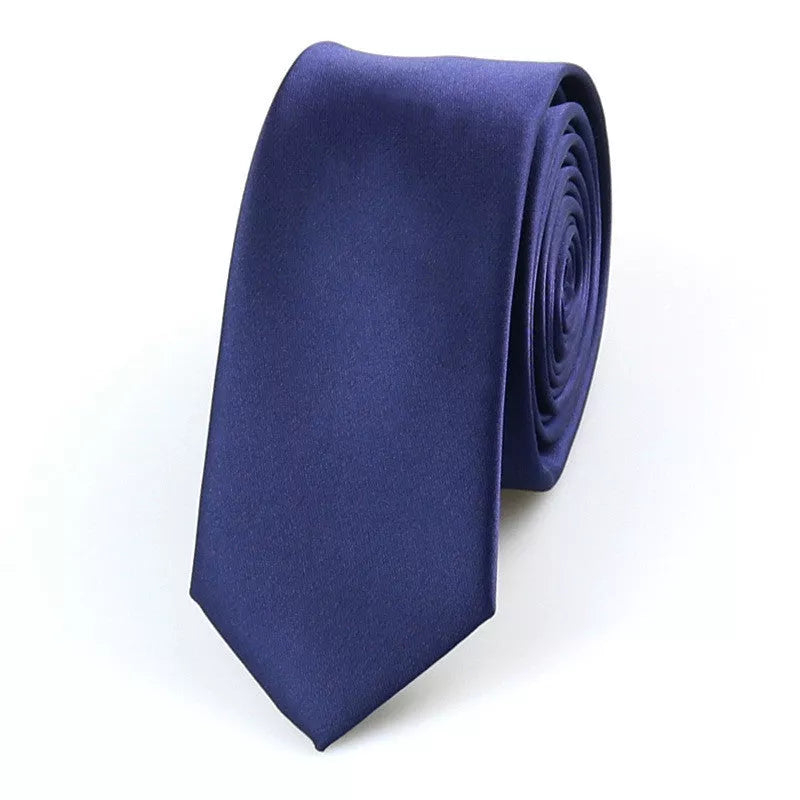 Korean style glossy hand tie for men, 5cm wide, striped dot retro design