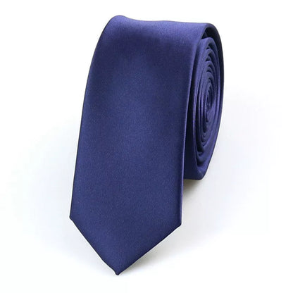 Korean style glossy hand tie for men, 5cm wide, striped dot retro design