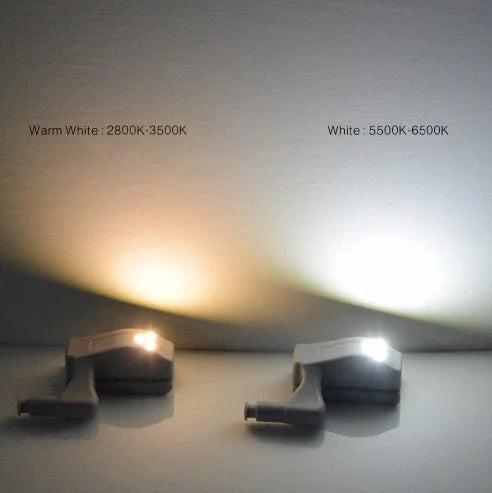 Sensor-activated LED cabinet lights for convenient, hands-free illumination of storage spaces