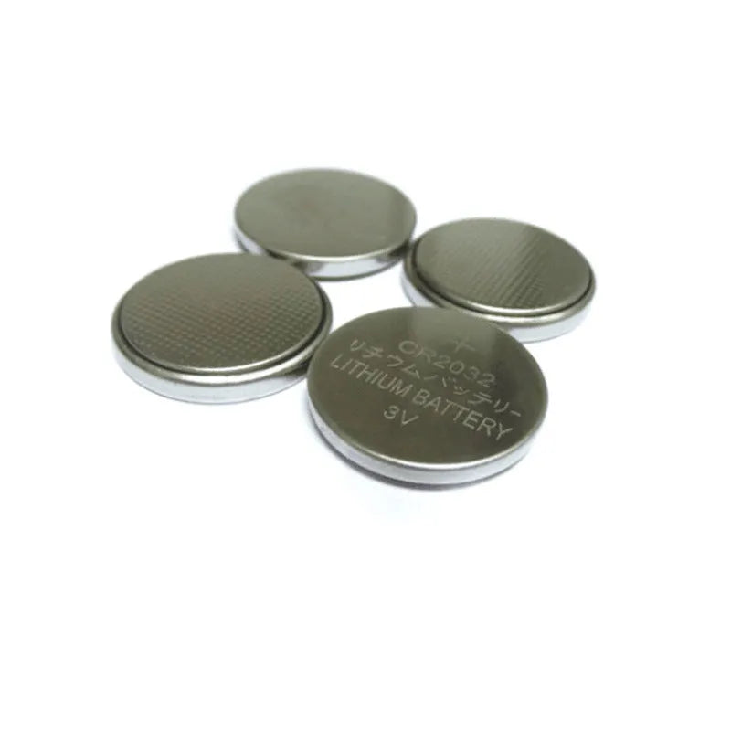 CR2032 CR2025 CR2016 3V alkaline button cell batteries showing 20mm diameter coin cells