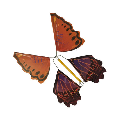 Metal Bracket Butterfly Magic Props for children, showcasing its simple design and vibrant colors