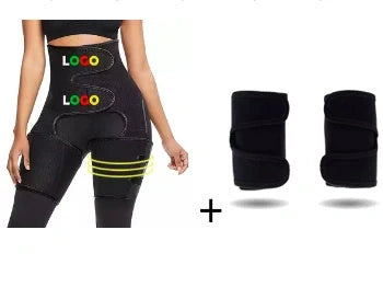 Adjustable Sports Waist Belt with Leg Straps for fitness and body shaping