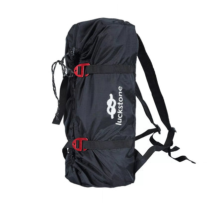 Outdoor climbing double shoulder rope bag in various colors