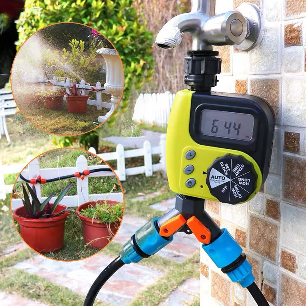 Intelligent Atomization Spray Drip Irrigation System with customizable watering timer