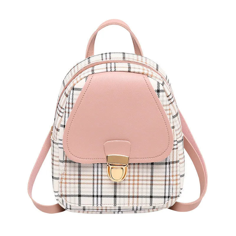 One-shoulder diagonal phone bag with adjustable 100-130cm strap, crafted from water-resistant PU leather for everyday essentials and available in five colours including black and navy blue