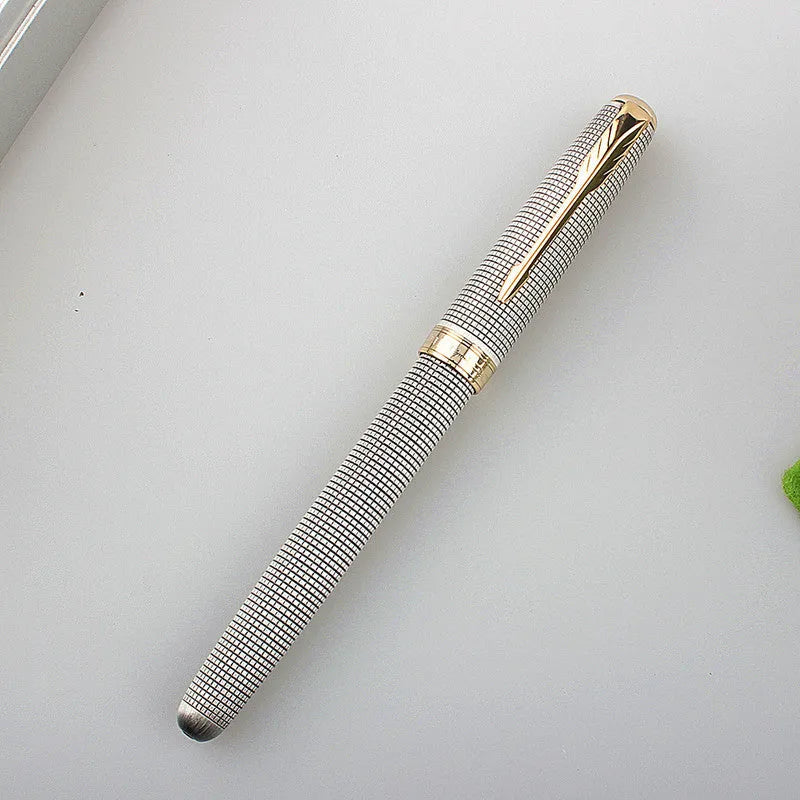 Stainless steel ballpoint pen with 0.5mm tip in multiple colour variations