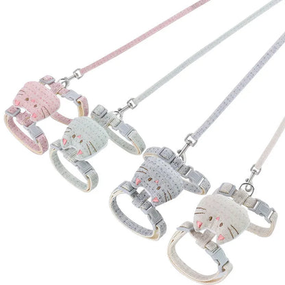 T-shaped cloth cat pulling rope in four colour options for interactive pet play