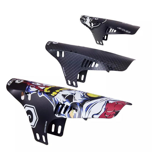 Off Road Bike Mud Flaps in high-density rubber for durable protection