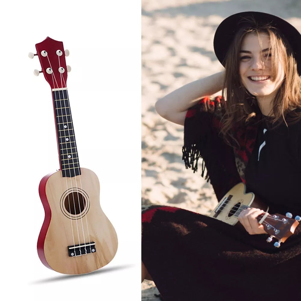 Children's 21-inch beginner guitar ukulele by Junning in various colors