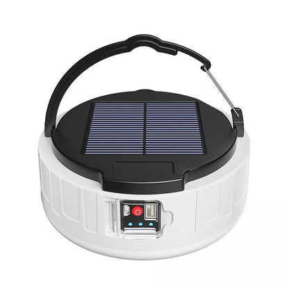 Solar LED Emergency Mobile Stand Light with remote control and dual charging options