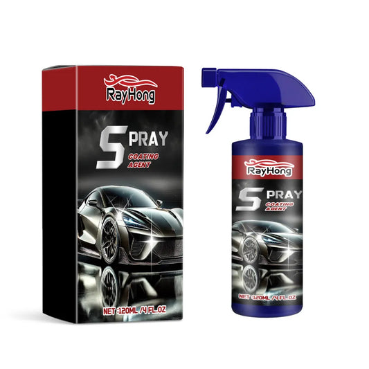 Auto Refresh car polishing spray in 10.7x7cm packaging with spray nozzle for vehicle surface protection