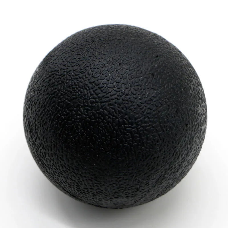 Green TPE massage ball for muscle relaxation with 6.1cm diameter