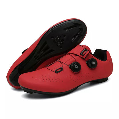 Road bike shoes with built-in lock for secure and comfortable cycling
