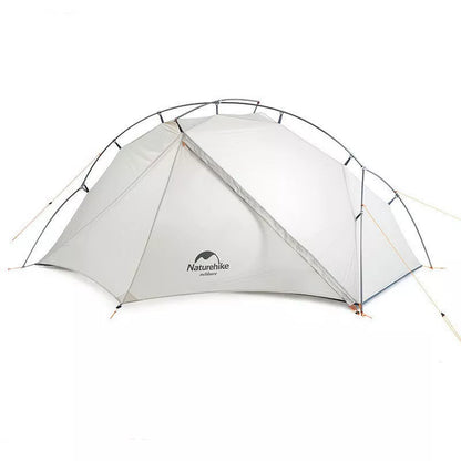 Ultra-light outdoor camping tent in Moonlight White with aluminum alloy poles