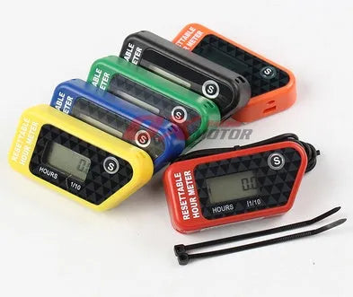 YSDS black waterproof electronic timer with LCD display for vehicle maintenance scheduling