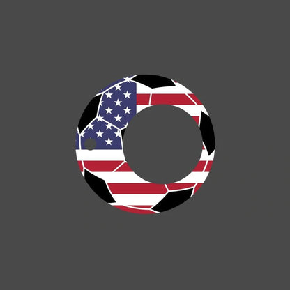 Football World Cup Fidget Spinner Keychain with Bottle Opener - Stress Relief Tool