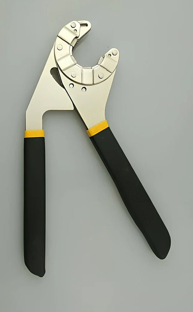 MagicWrench 14-in-1 adjustable tool showing six-angle design in 6-inch size with tool steel construction