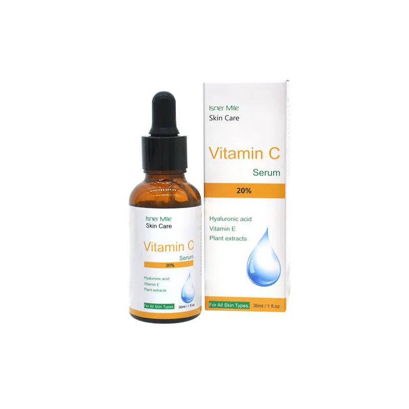 30ml bottle of Vitamin C undiluted facial essence for brightening and revitalising skin.