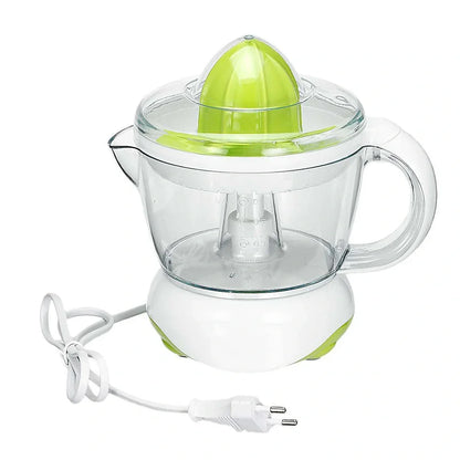 Household orange juicer with crescent feeding mouth and 40W motor power for 601-800mL juice extraction