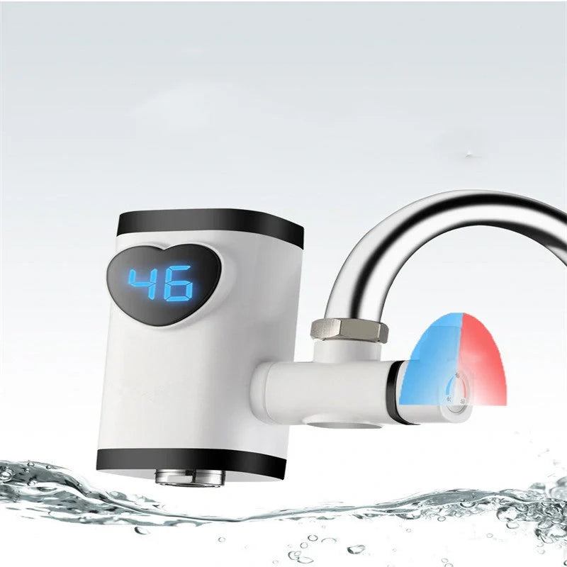 Fast Heat Electric Heating Faucet with free installation and instant hot water feature