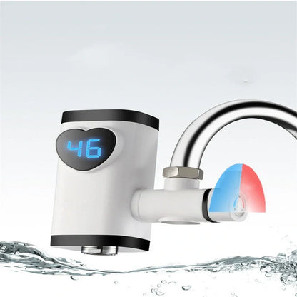 Fast Heat Electric Heating Faucet with free installation and instant hot water feature