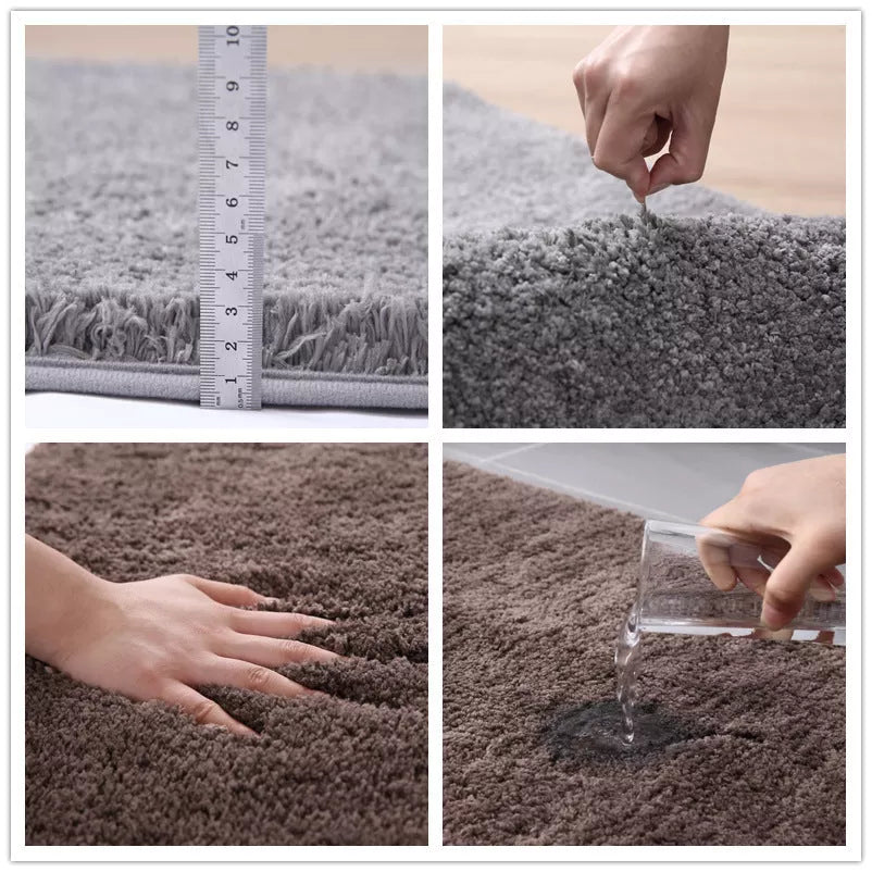 Polyester fiber doormat in various colors and sizes for home entryways