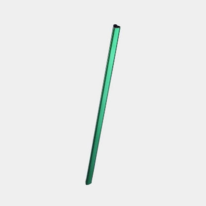Premium heart-shaped reusable metal drinking straws for bubble tea and other beverages
