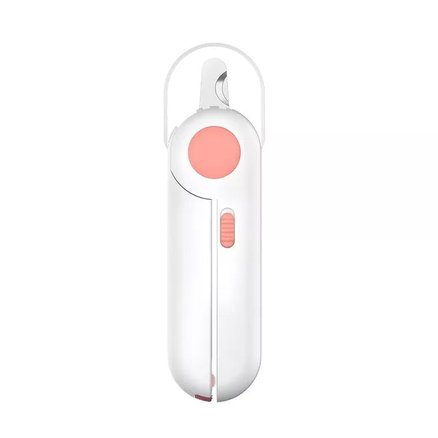 LED Light-Emitting Professional Pet Nail Clippers for Dogs and Cats with ergonomic design