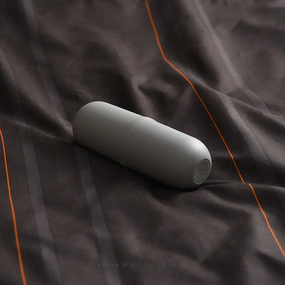 Capsule-shaped travel bottle in various colors with leak-proof design for outdoor use