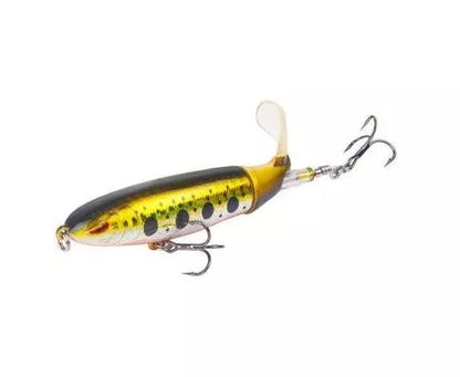 Road Sub-bait Propeller Tractor Hard Bait Floating Water Pencil Lure Bait in various colors