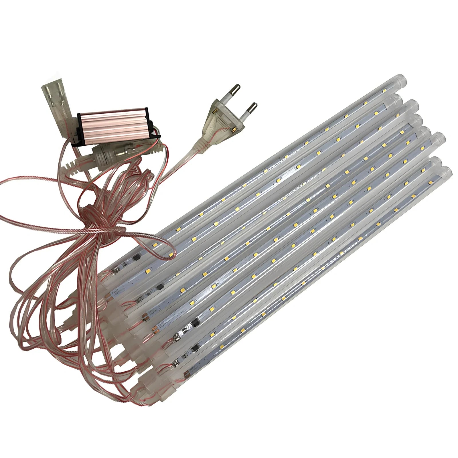 LED meteor rain garden lantern with flashing modes in 30cm and 50cm sizes for outdoor lighting