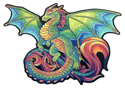 Colorful animal-shaped wooden jigsaw puzzles for kids, educational and fun