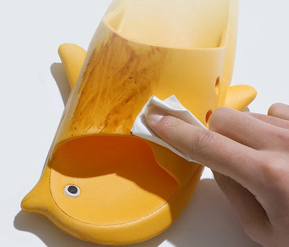 Children's soft penguin princess sandals with non-slip sole in multiple colors