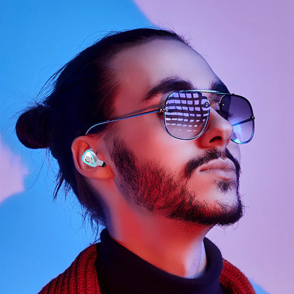 Wireless Bluetooth gaming headset with 120-hour battery and CVC8.0 noise cancellation in grey or silver