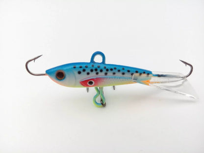 4 Colors Optional Ice Hook Road Sub Bait 60mm 10.5g Metal Fish Bait for ice fishing