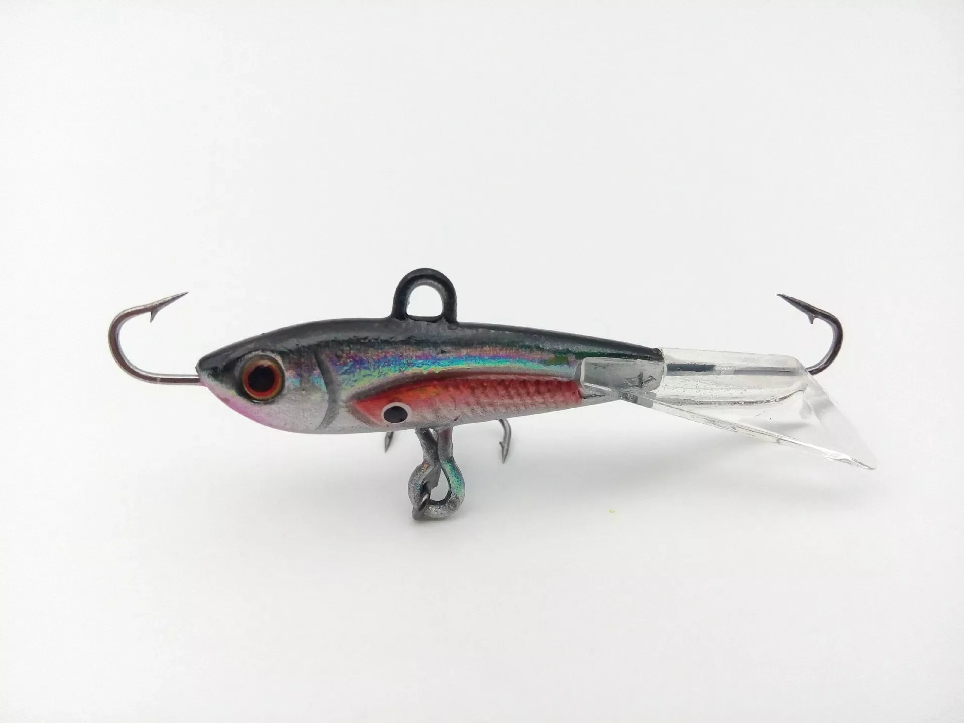 4 Colors Optional Ice Hook Road Sub Bait 60mm 10.5g Metal Fish Bait for ice fishing